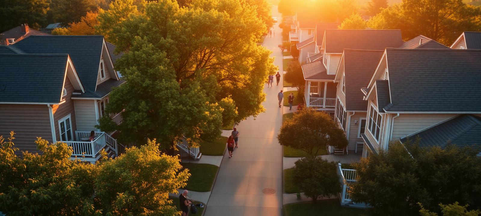 Neighbors reviewing a shared home project plan together